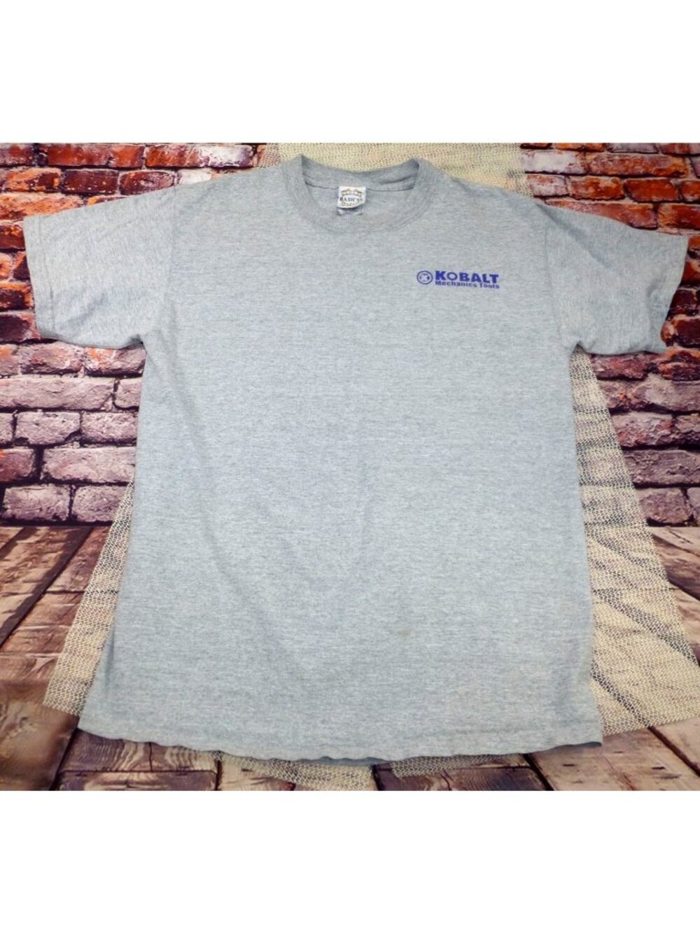 Kobalt Mechanics Tools Gray T-Shirt M By Gold Basics Label